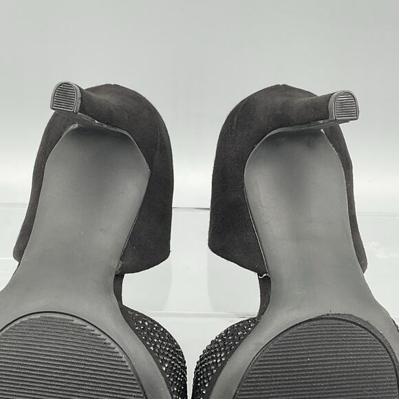 NEW Apt 9 Women’s Oslynn Studded Pointed D’Orsay Pumps Black Size 6 - Picture 9 of 10